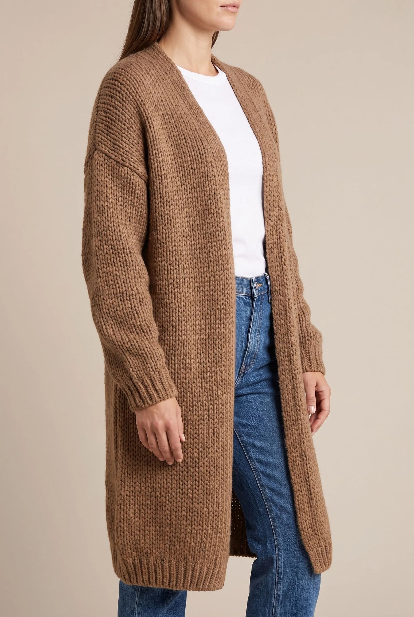 LayerLuxe | Długi Kardigan Damski