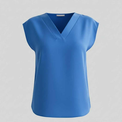 Letnia Bluzka Damska z Dekoltem V | Eleganckie Bluzki Damskie