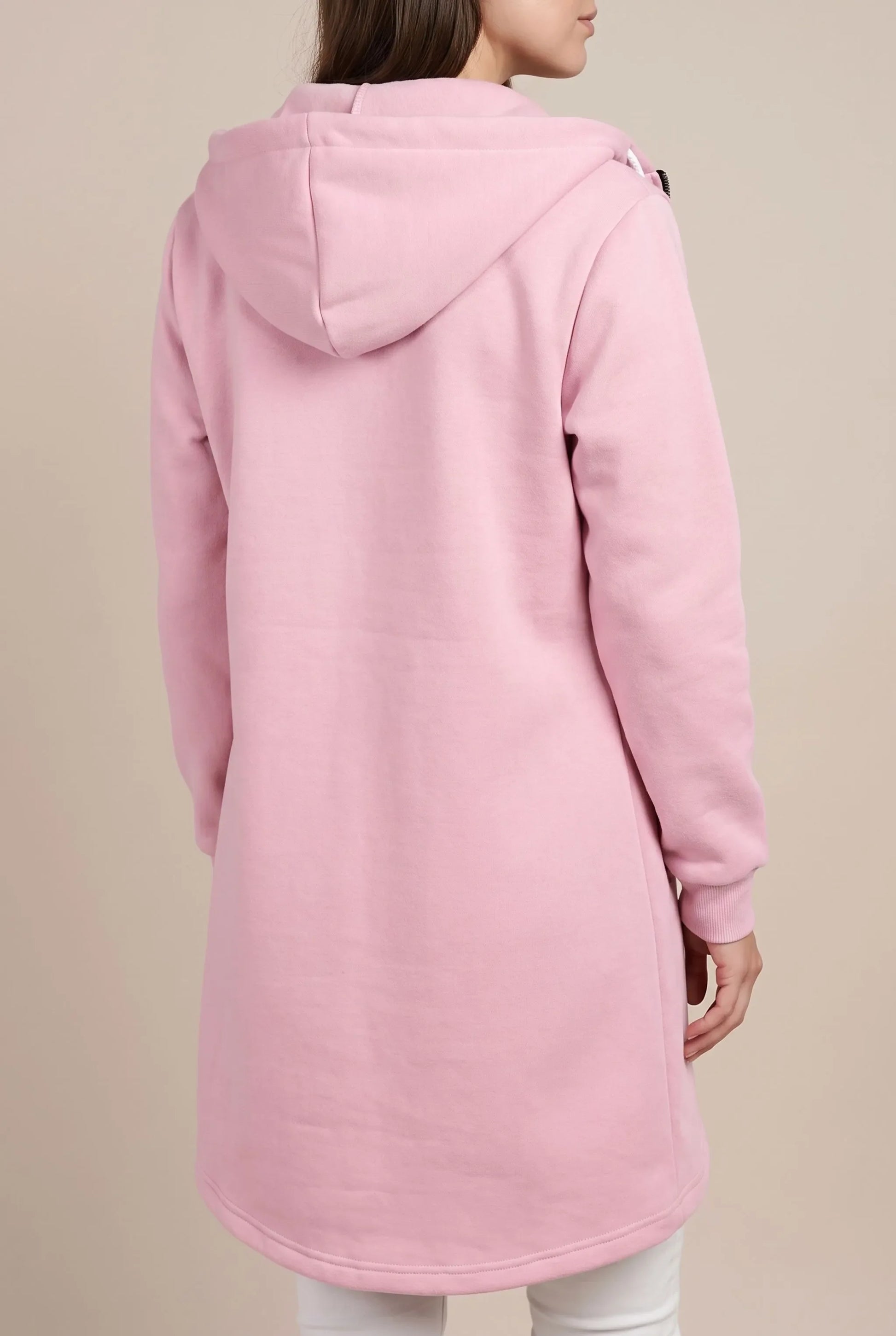Longzip | Długa Bluza Z Kapturem Damska