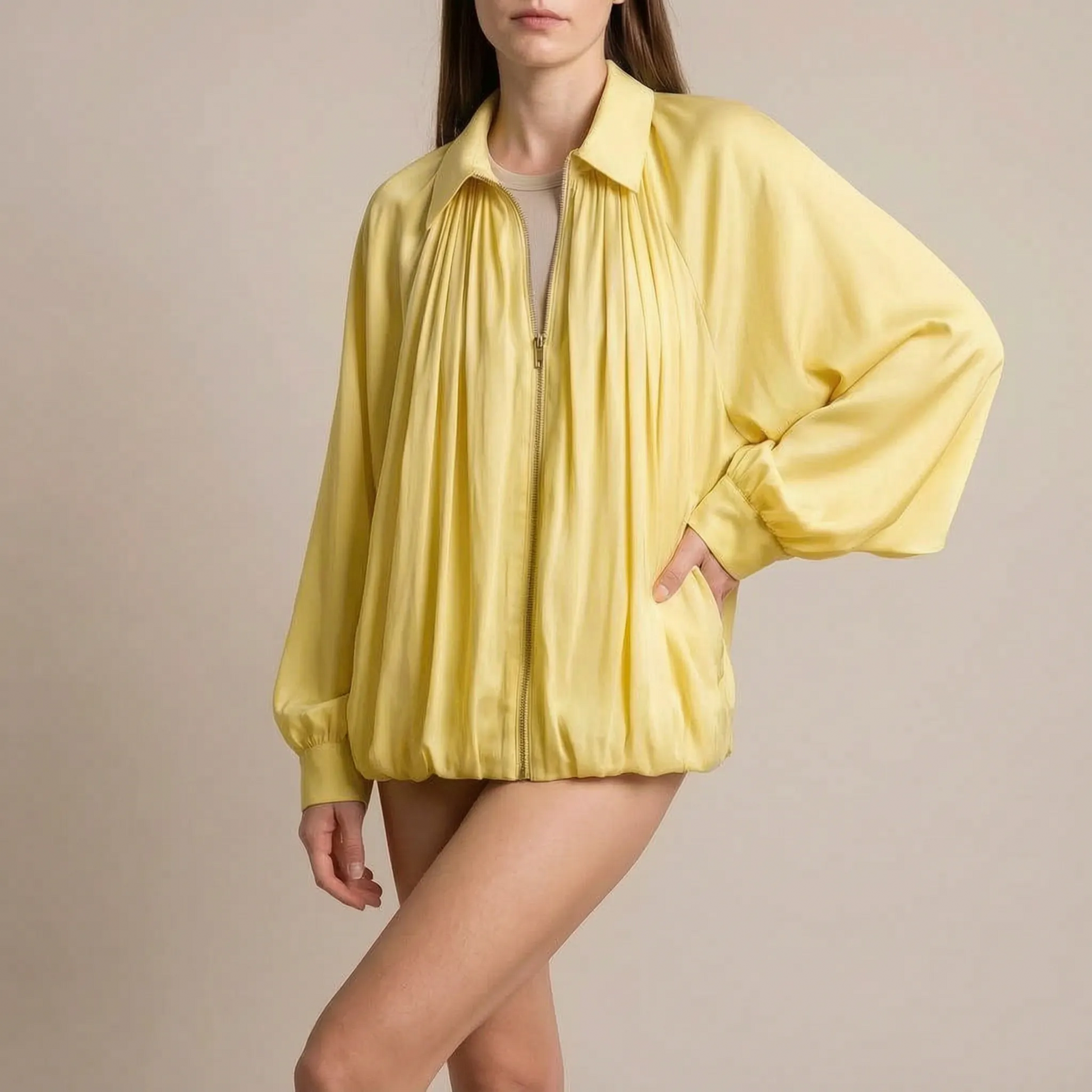 LuminaJacket | Kobieca Kurtka Bomberka Oversize