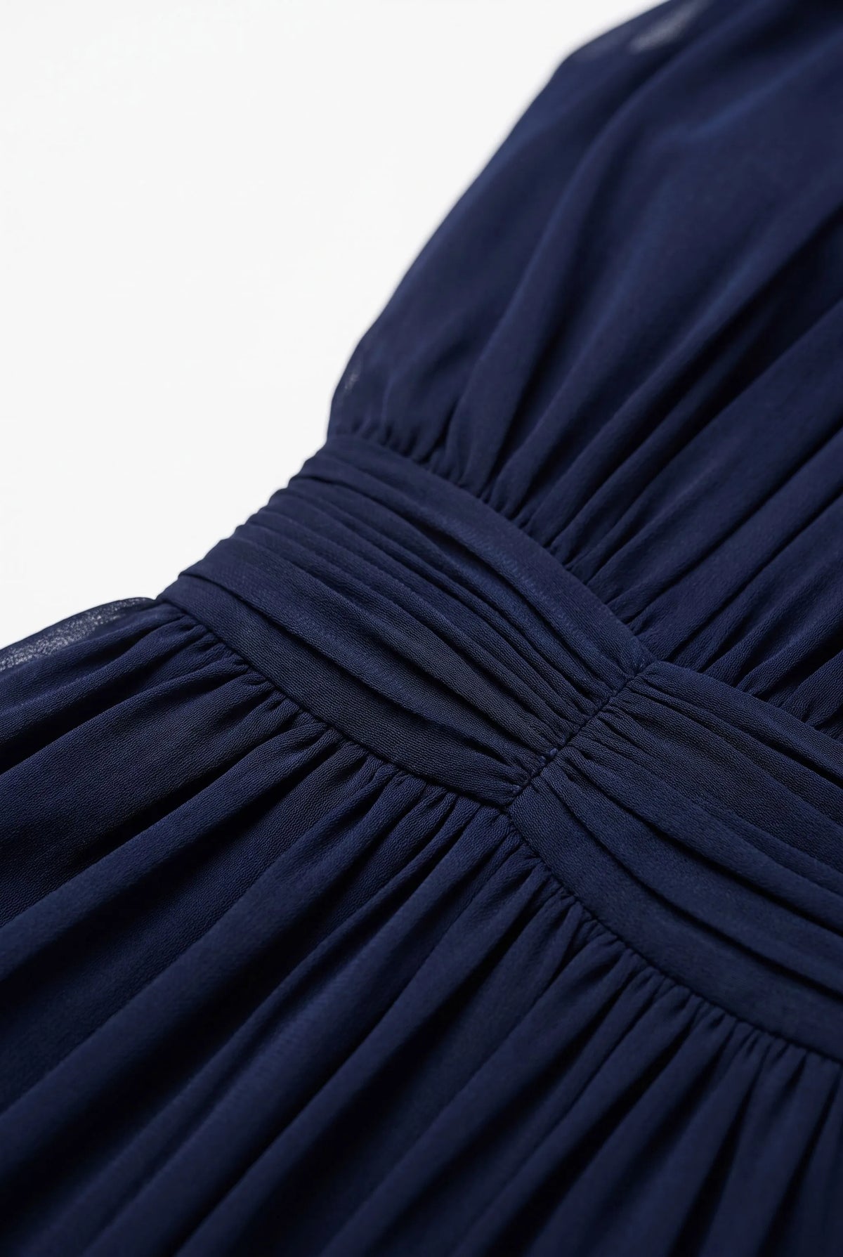 Midora | Elegancka Sukienka Midi Z Marszczeniami