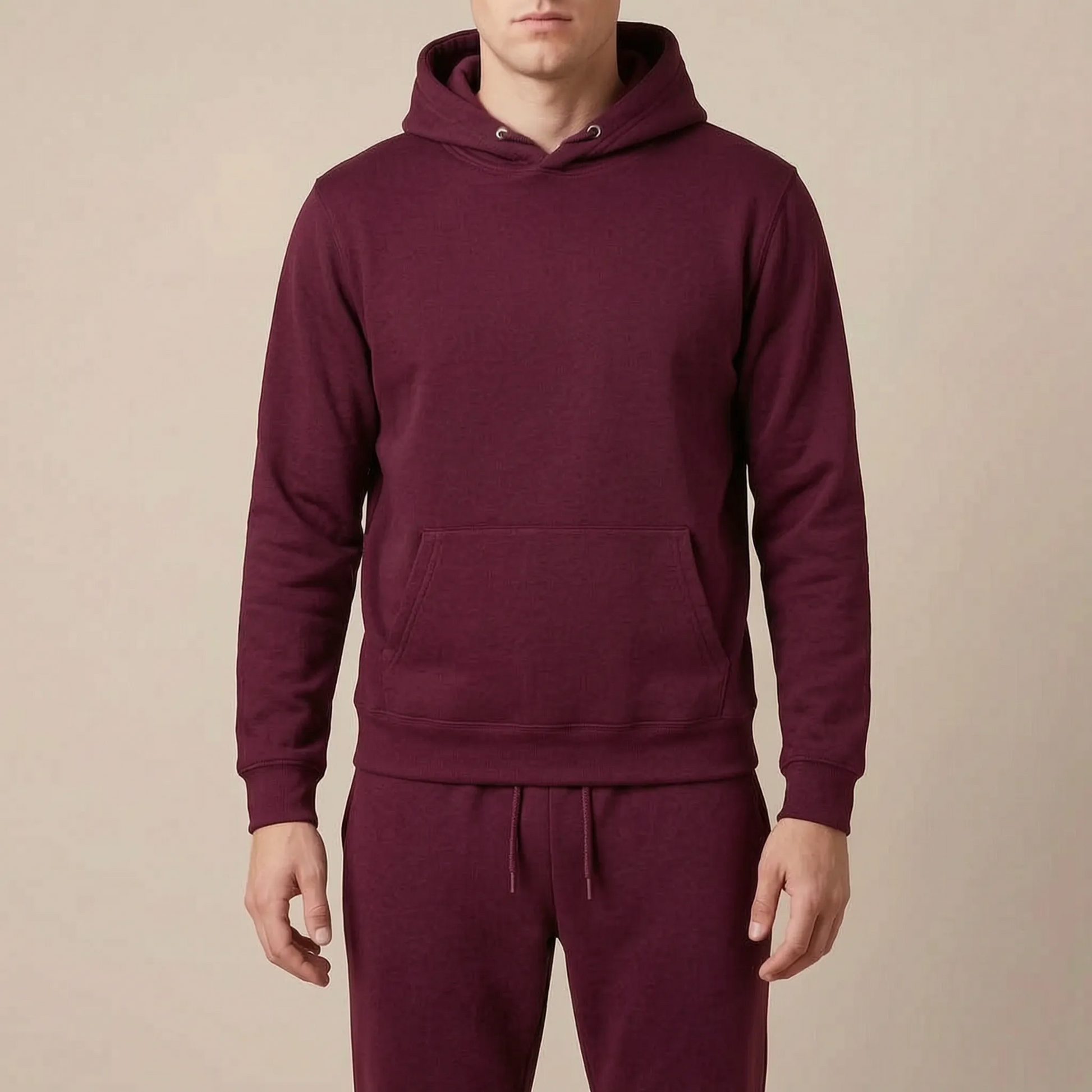 Movaro | Wygodny Dwuczęściowy Dres Męski Komplet