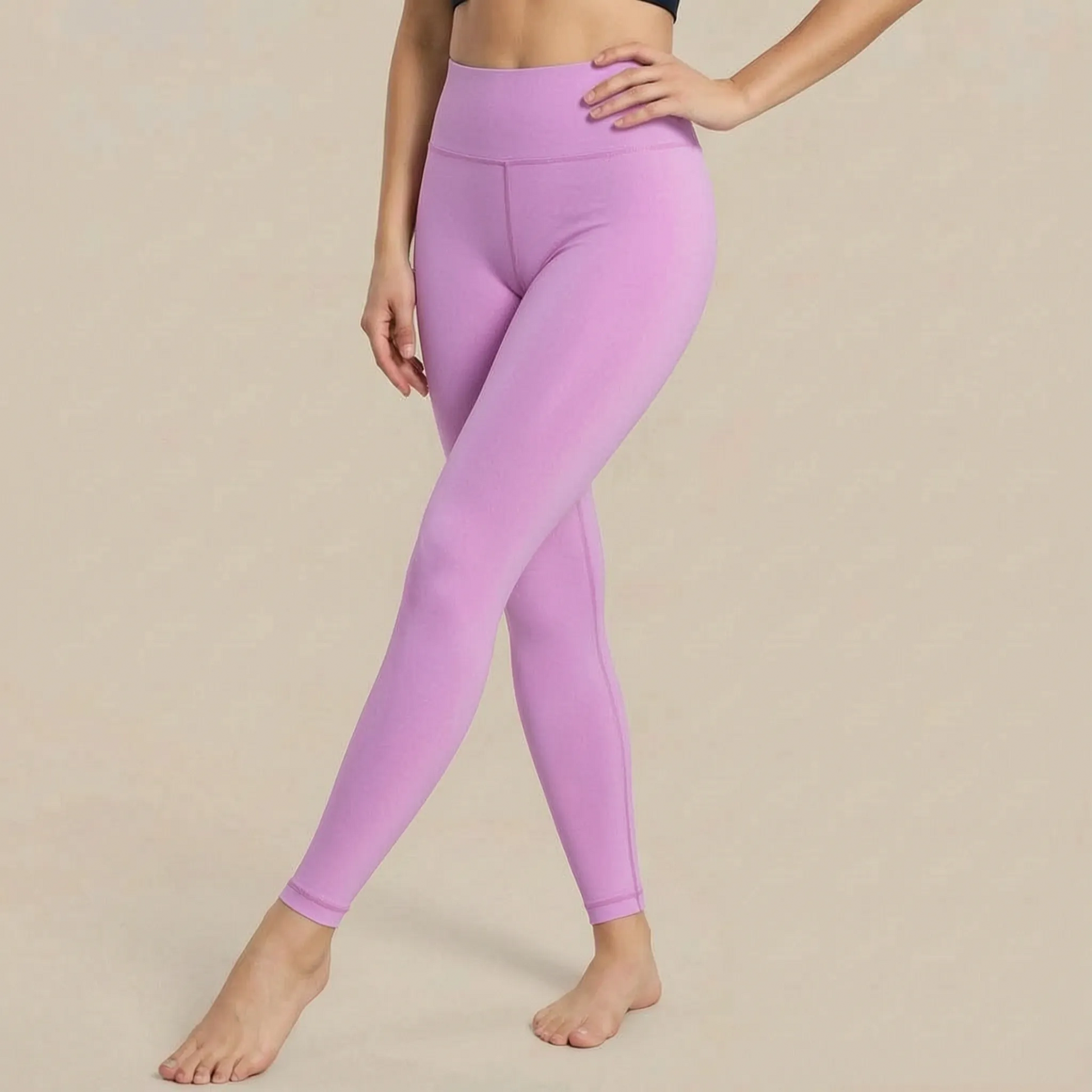 Movia | Legginsy Sportowe Z Wysokim Stanem