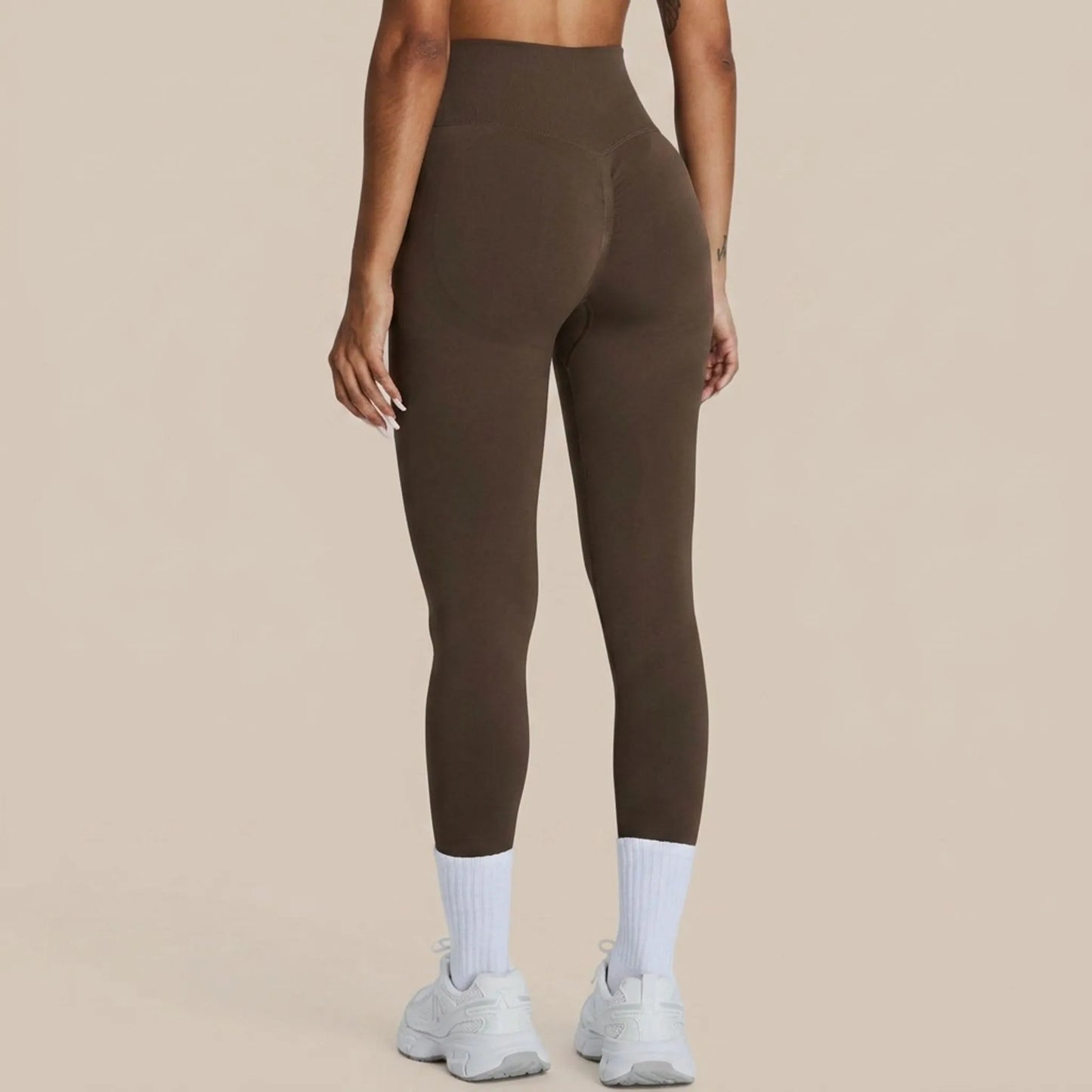 Movia | Legginsy Sportowe Z Wysokim Stanem