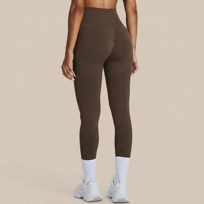 Movia | Legginsy Sportowe Z Wysokim Stanem