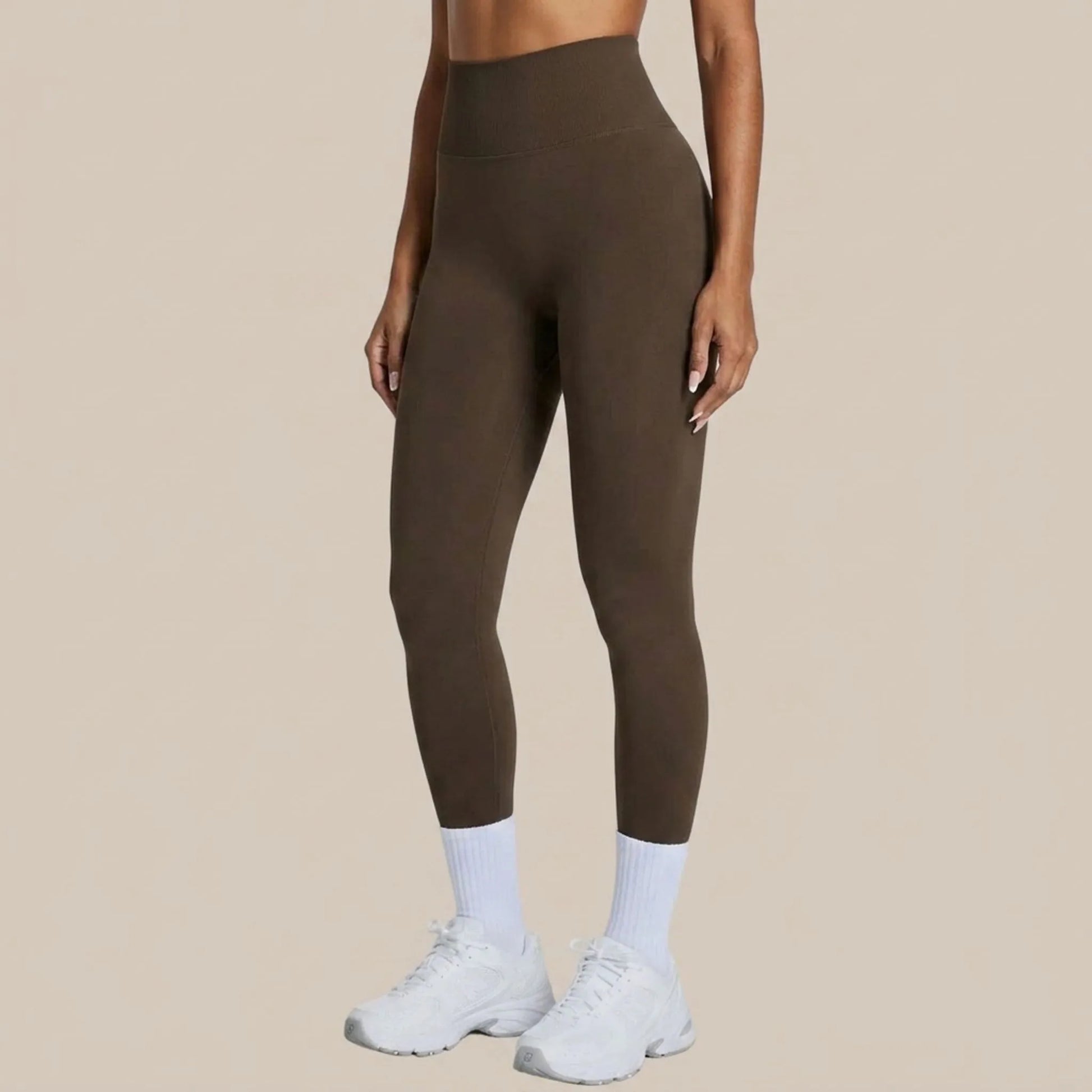 Movia | Legginsy Sportowe Z Wysokim Stanem