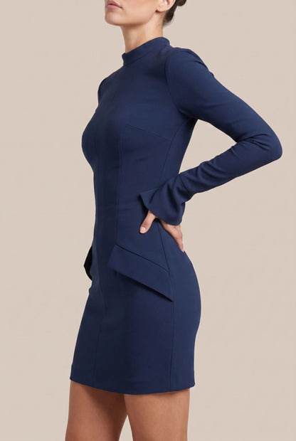 Novelia | Dopasowana Sukienka Koktajlowa Mini