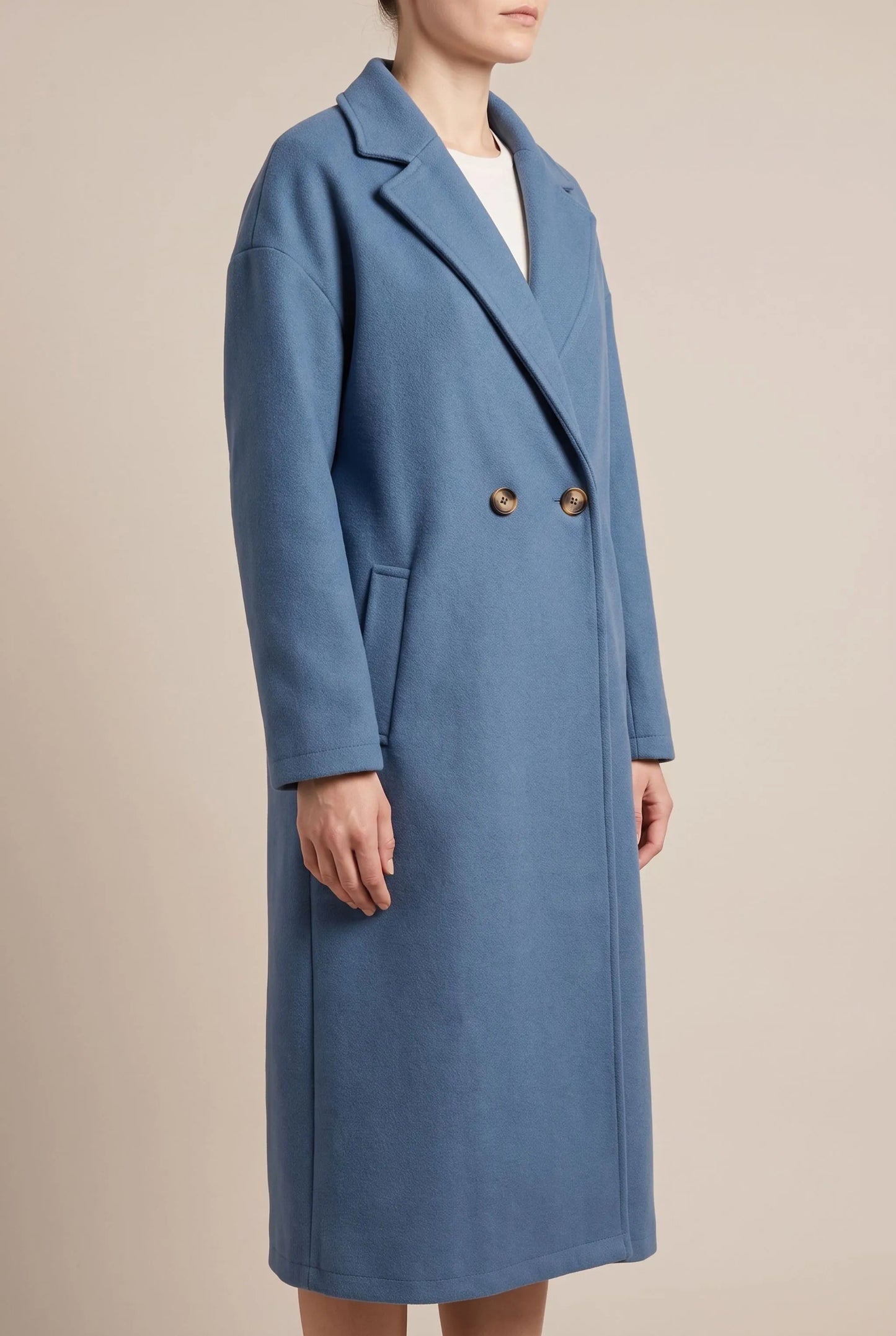 OversizeCoat | Długi Elegancki Płaszcz Damski