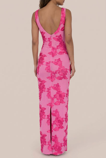Petalyn | Dopasowana Sukienka Maxi