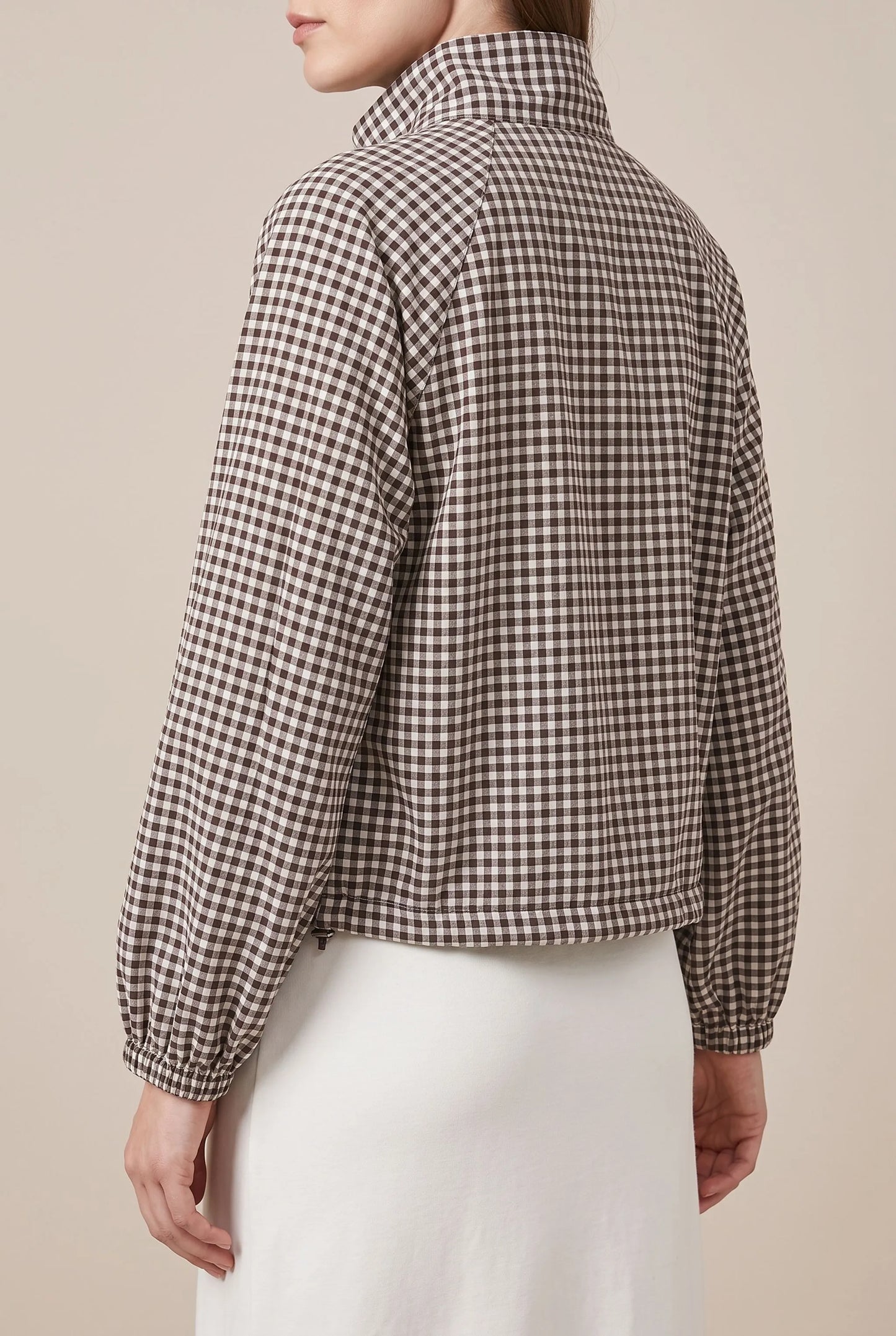 Plaidly | Krótka Kurtka Wiosenna Damska W Kratę