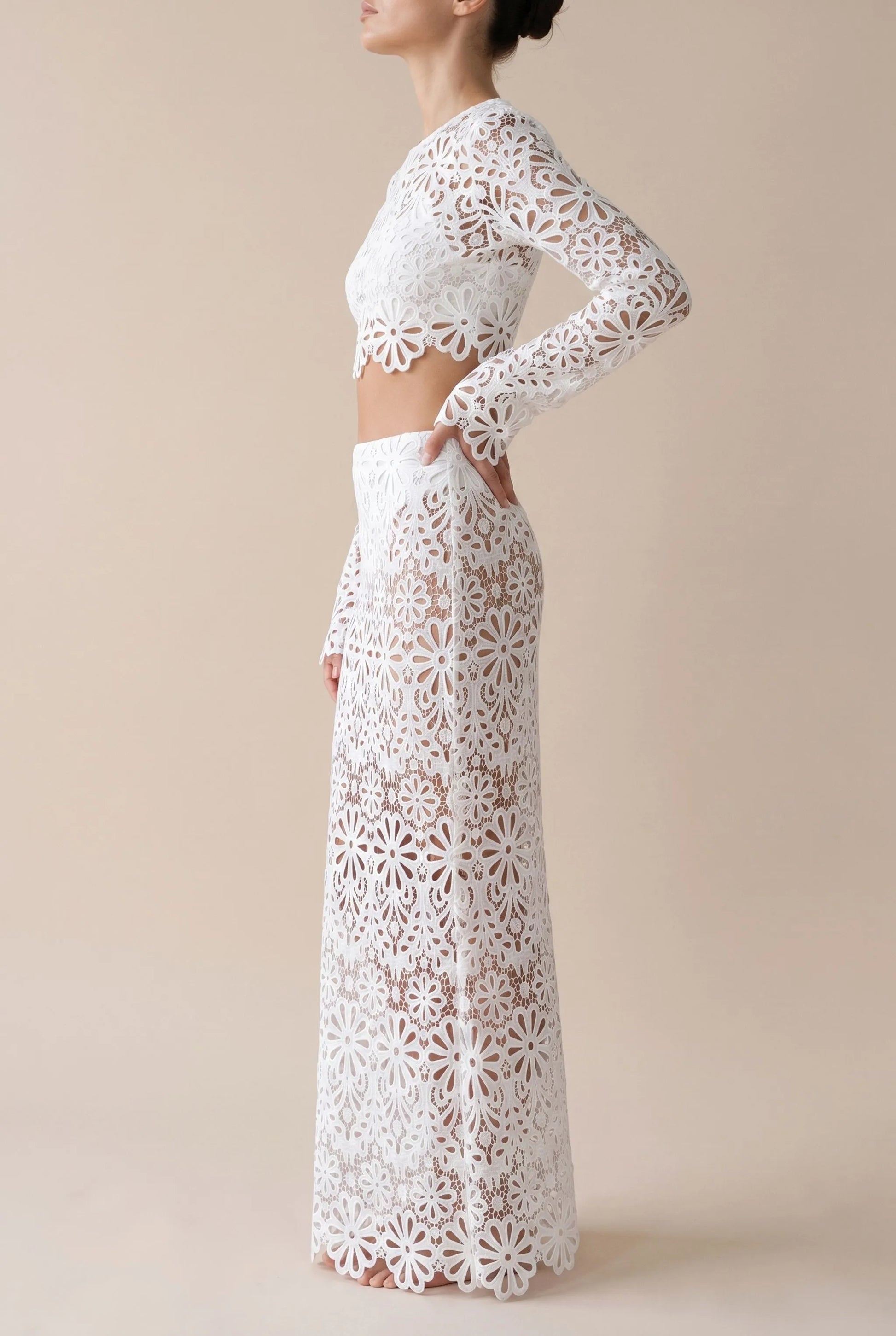 Pralis | Elegancki Letni Dwuczęściowy Komplet