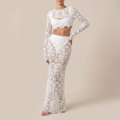 Pralis | Elegancki Letni Dwuczęściowy Komplet