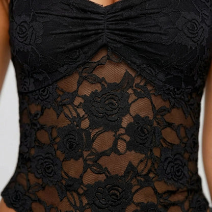 Roselette | Krótki Top Na Ramiączkach