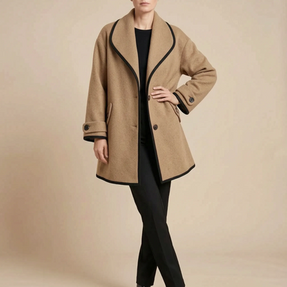 Sonder | Damski Płaszcz Zimowy Oversize