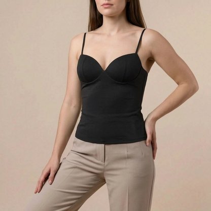 Straptique | Elegancki Top Gorsetowy Na Ramiączkach