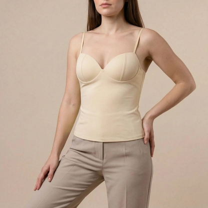 Straptique | Elegancki Top Gorsetowy Na Ramiączkach
