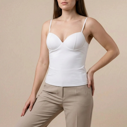 Straptique | Elegancki Top Gorsetowy Na Ramiączkach