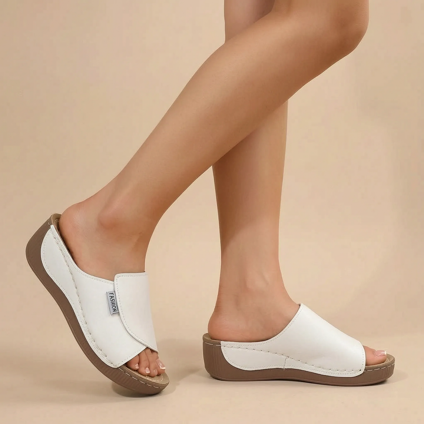 Sunwedge | Casualowe Klapki Na Koturnie