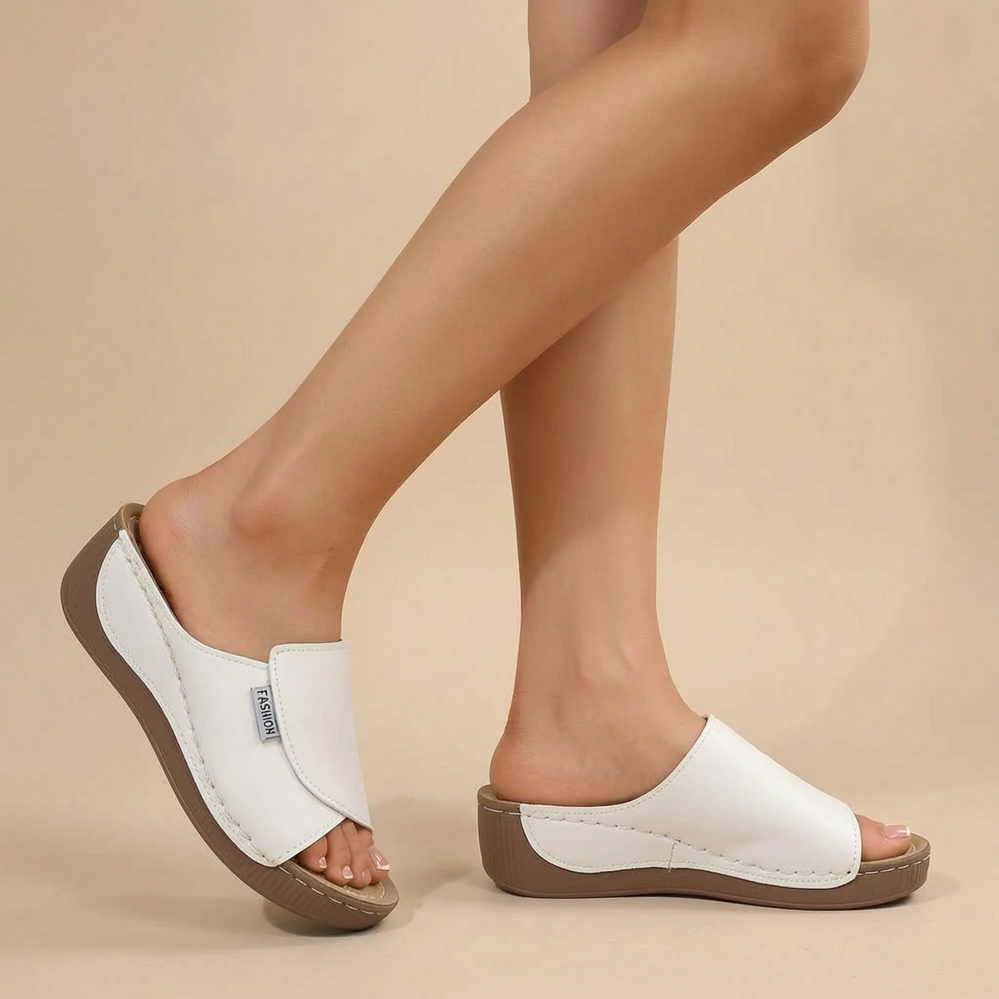 Sunwedge | Casualowe Klapki Na Koturnie
