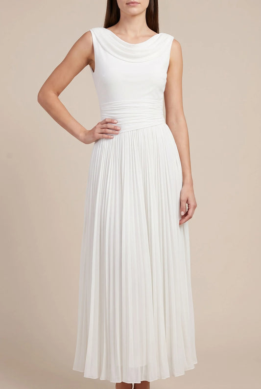 Sylphos | Minimalistyczna Elegancka Sukienka Midi