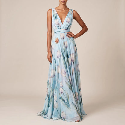 Valyra | Elegancka Sukienka Maxi Na Lato