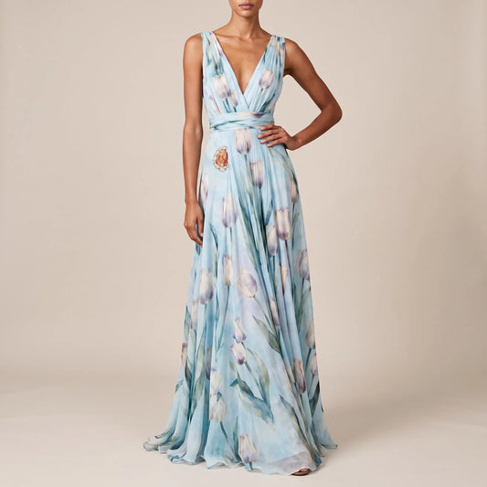 Valyra | Elegancka Sukienka Maxi Na Lato