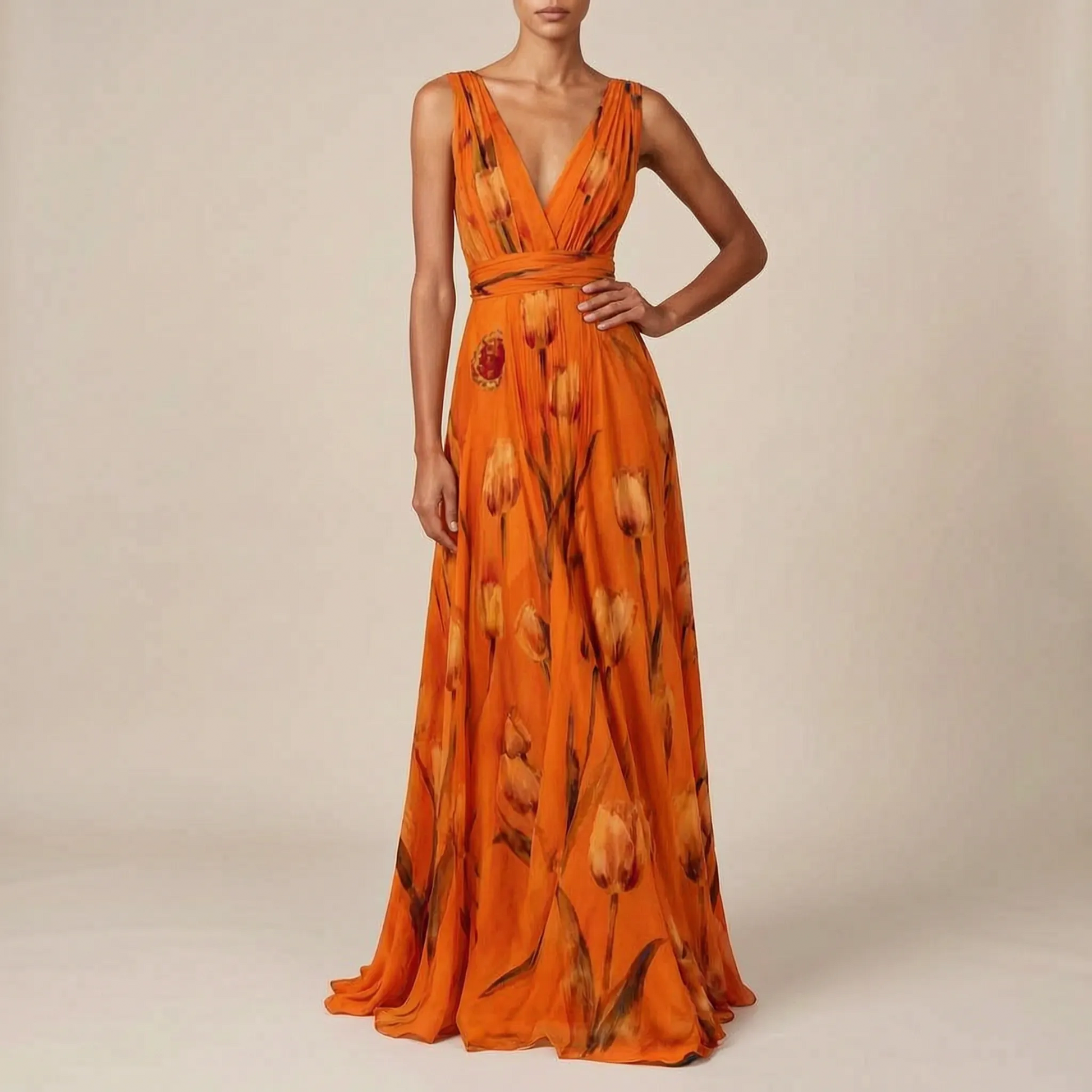 Valyra | Elegancka Sukienka Maxi Na Lato