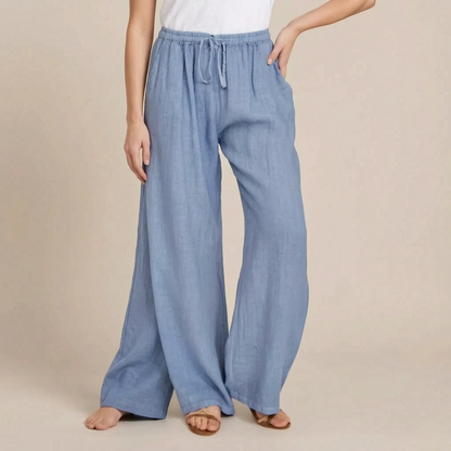 Vaylora | Casualowe Spodnie Wide Leg Damskie