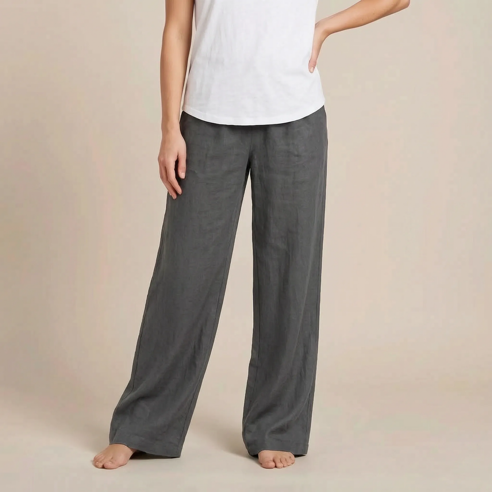 Vaylora | Casualowe Spodnie Wide Leg Damskie