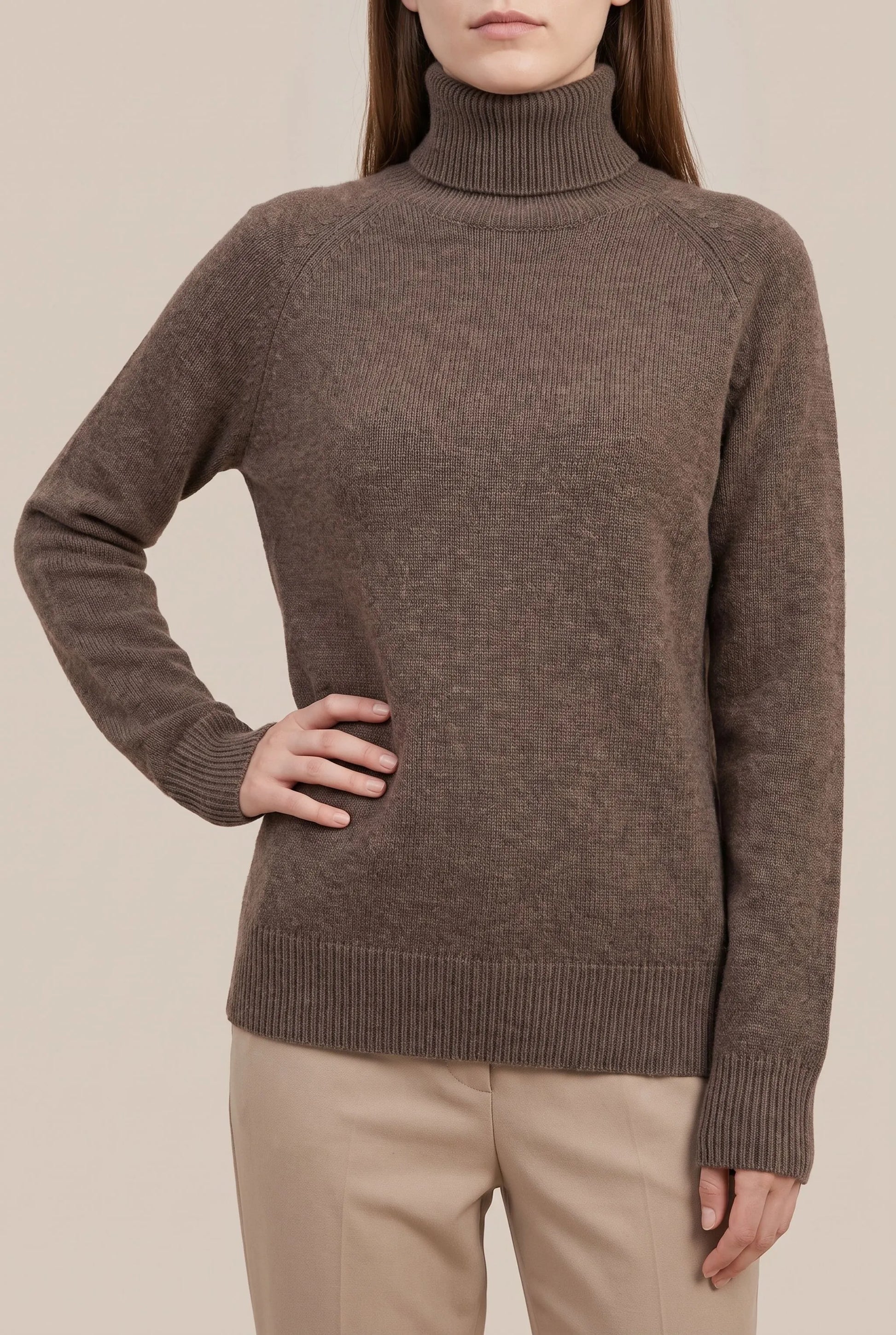 Velvetia | Elegancki Czerwony Golf Damski