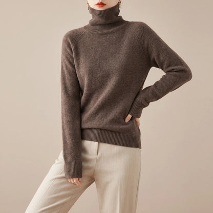 Velvetia | Elegancki Czerwony Golf Damski