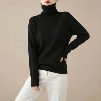 Velvetia | Elegancki Czerwony Golf Damski