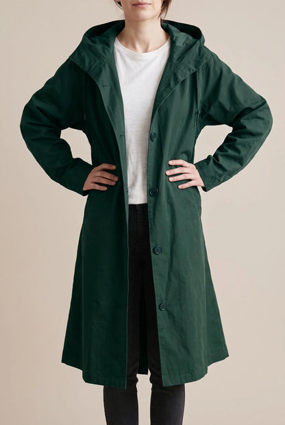 VentoCoat | Trencz Damski Oversize Z Kapturem