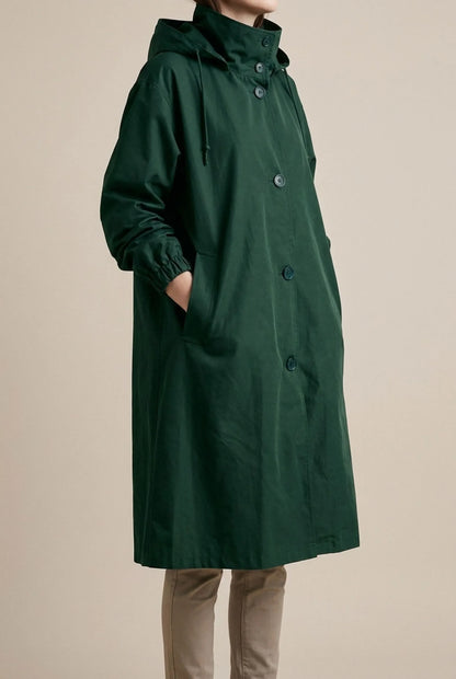 VentoCoat | Trencz Damski Oversize Z Kapturem