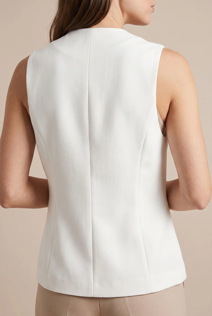 Vestira | Elegancka Taliowana Kamizelka Damska Do Stylizacji Biurowych