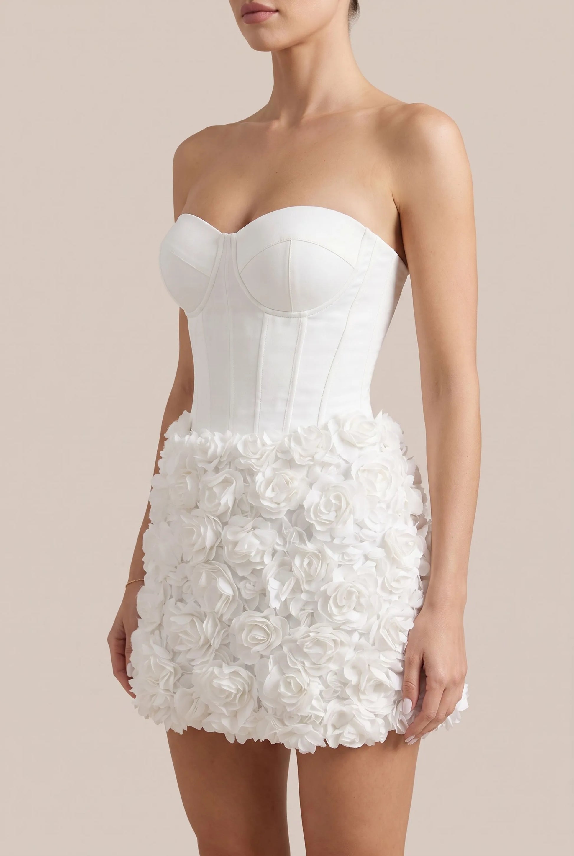 Vianna | Elegancka Gorsetowa Sukienka Mini