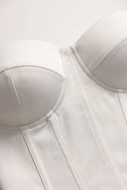 Vianna | Elegancka Gorsetowa Sukienka Mini