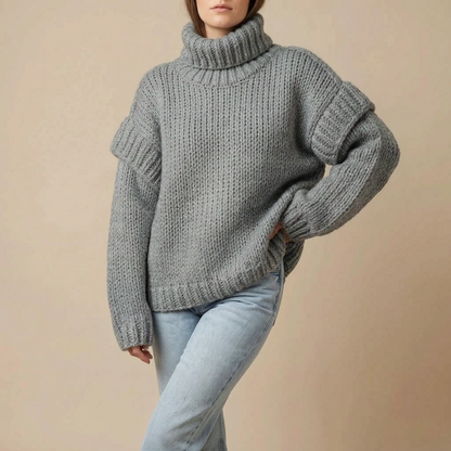 Vivera | Gruby Sweter Damski O Kroju Oversize