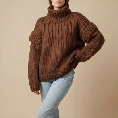 Vivera | Gruby Sweter Damski O Kroju Oversize
