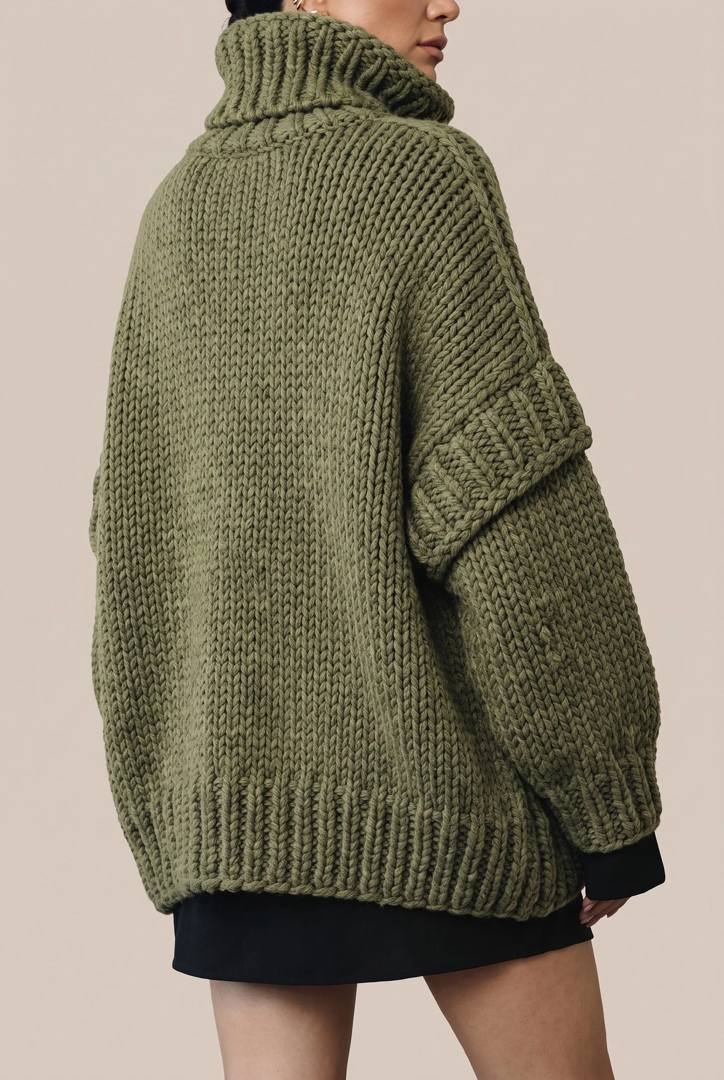 Vivera | Gruby Sweter Damski O Kroju Oversize