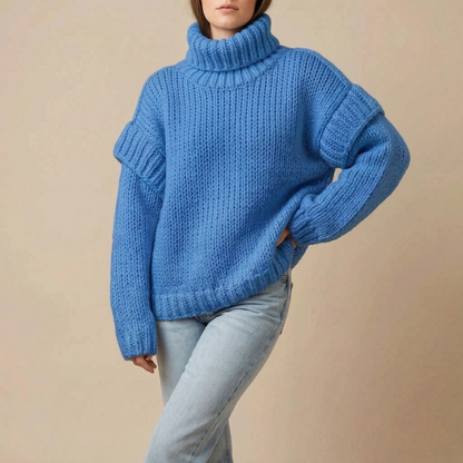 Vivera | Gruby Sweter Damski O Kroju Oversize