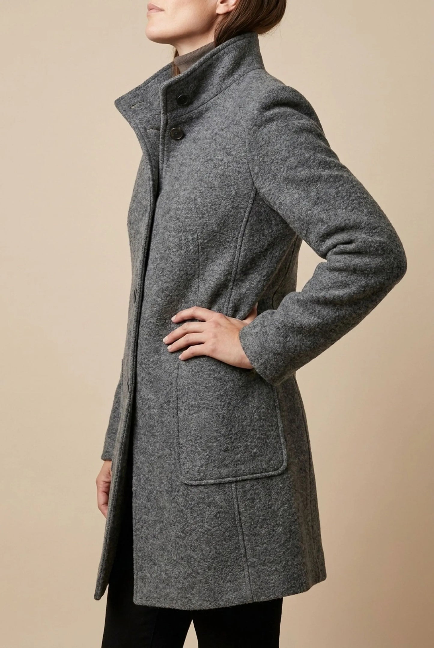 Wintera | Klasyczny Płaszcz Zimowy Damski