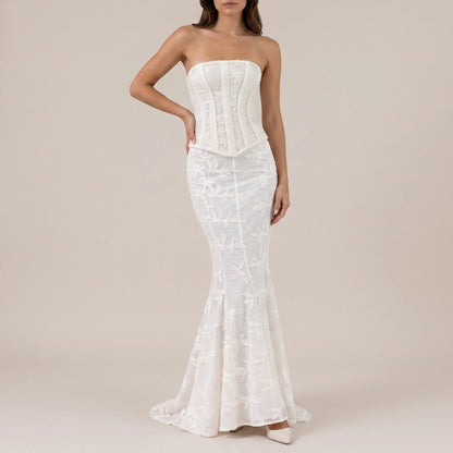Zennor | Elegancka Długa Suknia Wieczorowa
