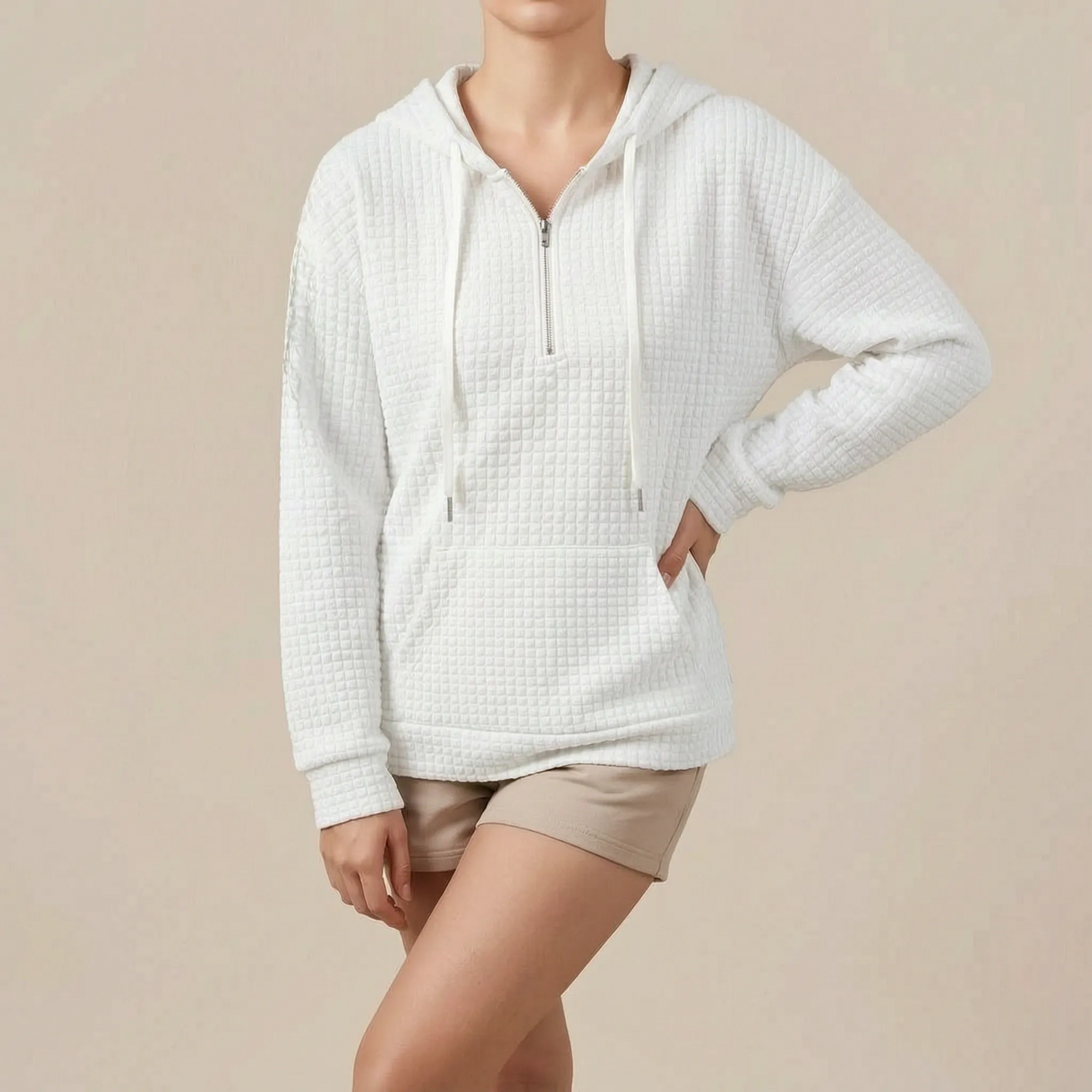 Ziptira | Luźna Bluza Z Kapturem